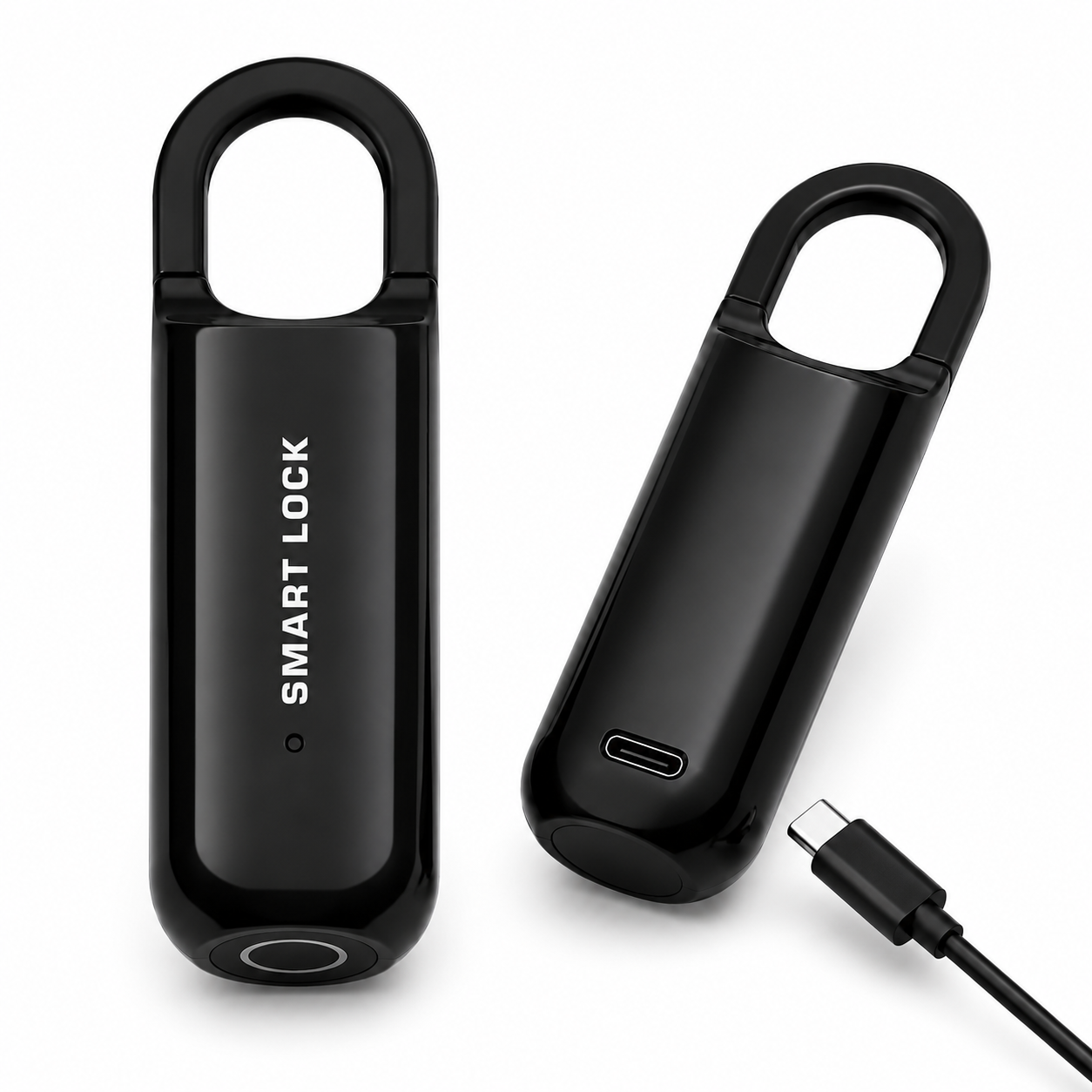 SmartLock Pro - Candado Biométrico Inteligente con USB-C