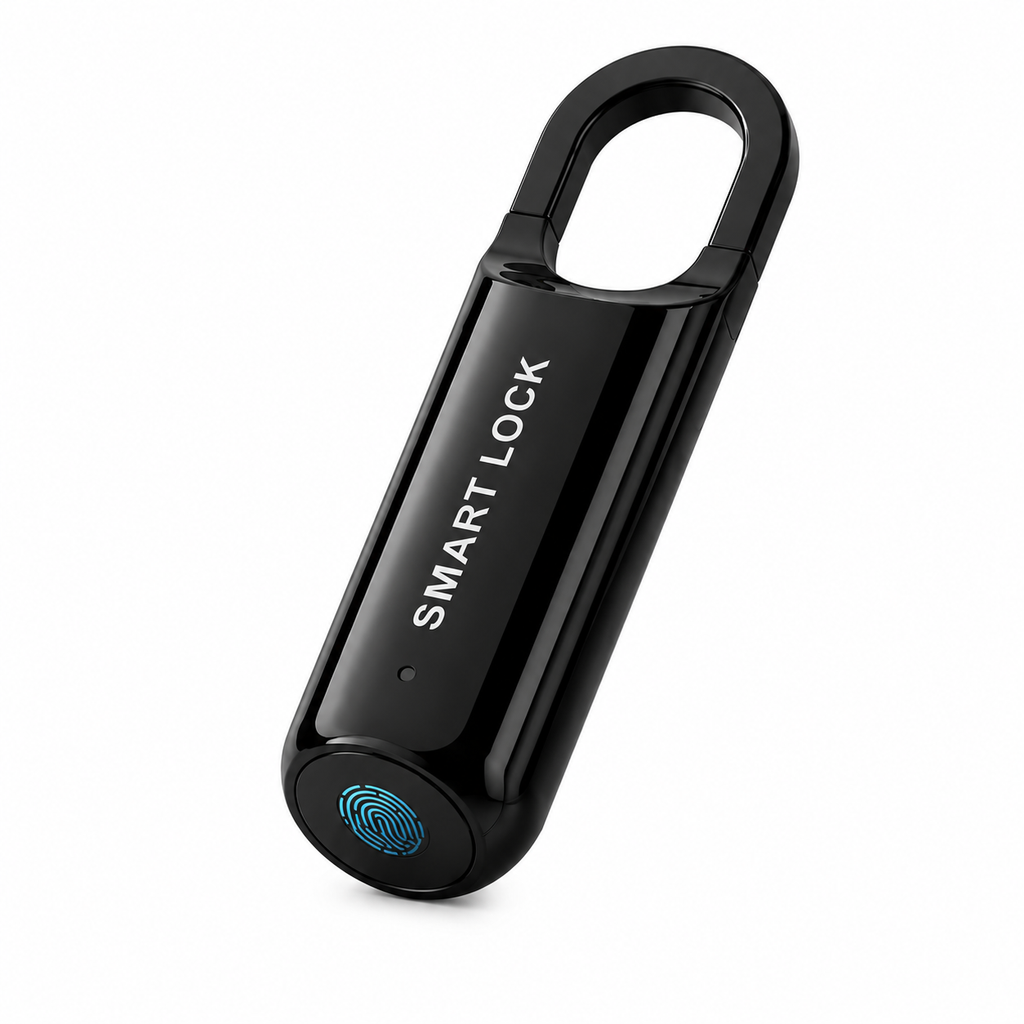 SmartLock Pro - Candado Biométrico Inteligente con USB-C