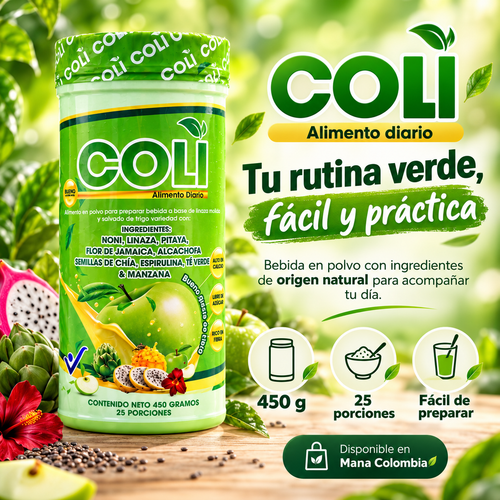 COLI – Una forma práctica de complementar tu alimentación diaria