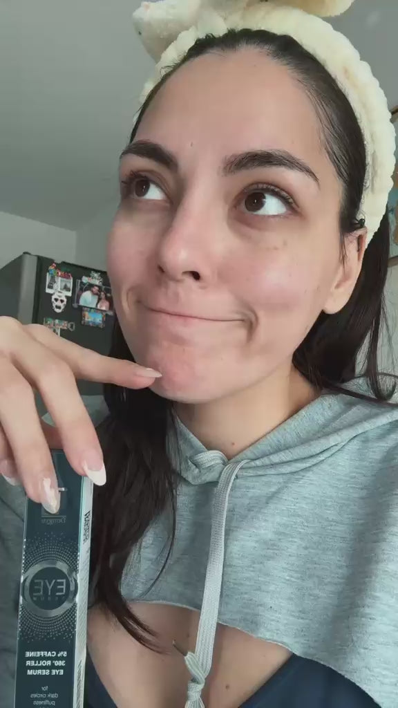 Sérum para Contorno de Ojos con Cafeína 5% y Roller Refrescante 360°
